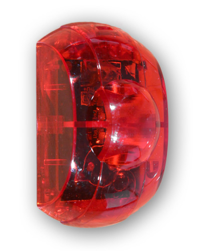 Астра-10 исп. М1 оповещатель световой, 12 В, прозрачн. красный корпус