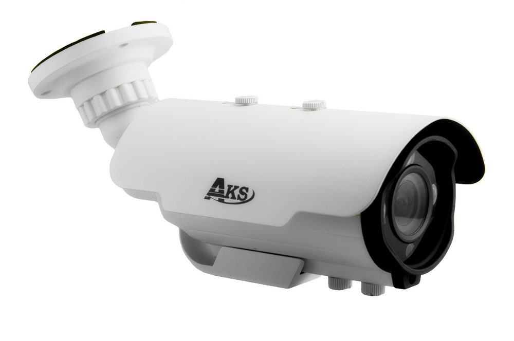 Видеокамера IP AKS-1503V IP POE, уличная, 2,8-12, 1/3"OV4689 low illumination, 4Мп, ИК-до60м, PoE