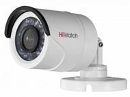 Видеокамера HD-TVI HiWatch DS-T200P (6 mm) 2Мп  уличная цилиндрическая 