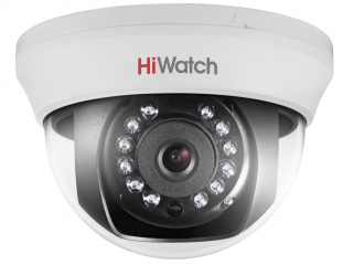 Видеокамера HD-TVI HiWatch DS-T201 (3.6 mm)  купольная 