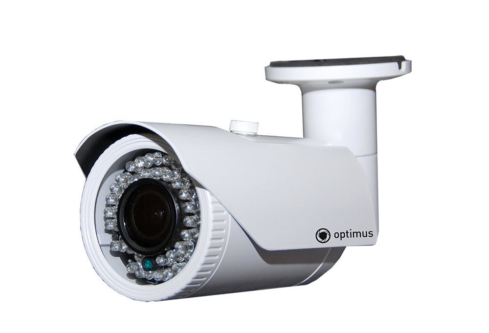 Видеокамера IP Optimus IP-E014.0(2.8-12)P 1/3” 4Мп Progressive Scan CMOS OV4689 42 ИК-диода 