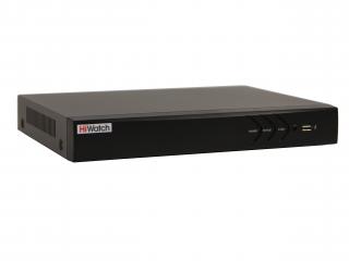 Видеорегистратор HiWatch DS-H216U(В) 16-ти канальный гибридный HD-TVI