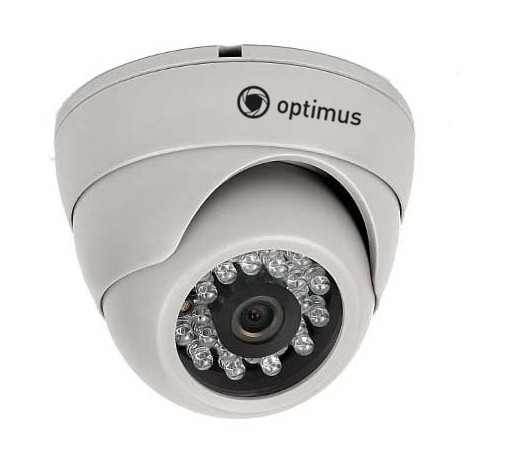 Видеокамера IP Optimus IP-E021.0(3.6) 1/4” 1 Мп Progressive Scan CMOS OV9712 Фиксированный объектив