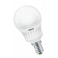Лампа LED 5Вт E14, белый шар Navigator