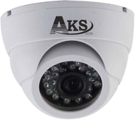 Видеокамера AHD AKS-7201, купол, f =3,6 mm, 1/4'', 1 Мп, ИК