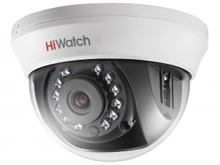 Видеокамера HD-TVI HiWatch DS-T201(B) (2,8 mm)  купольная 4 в1 